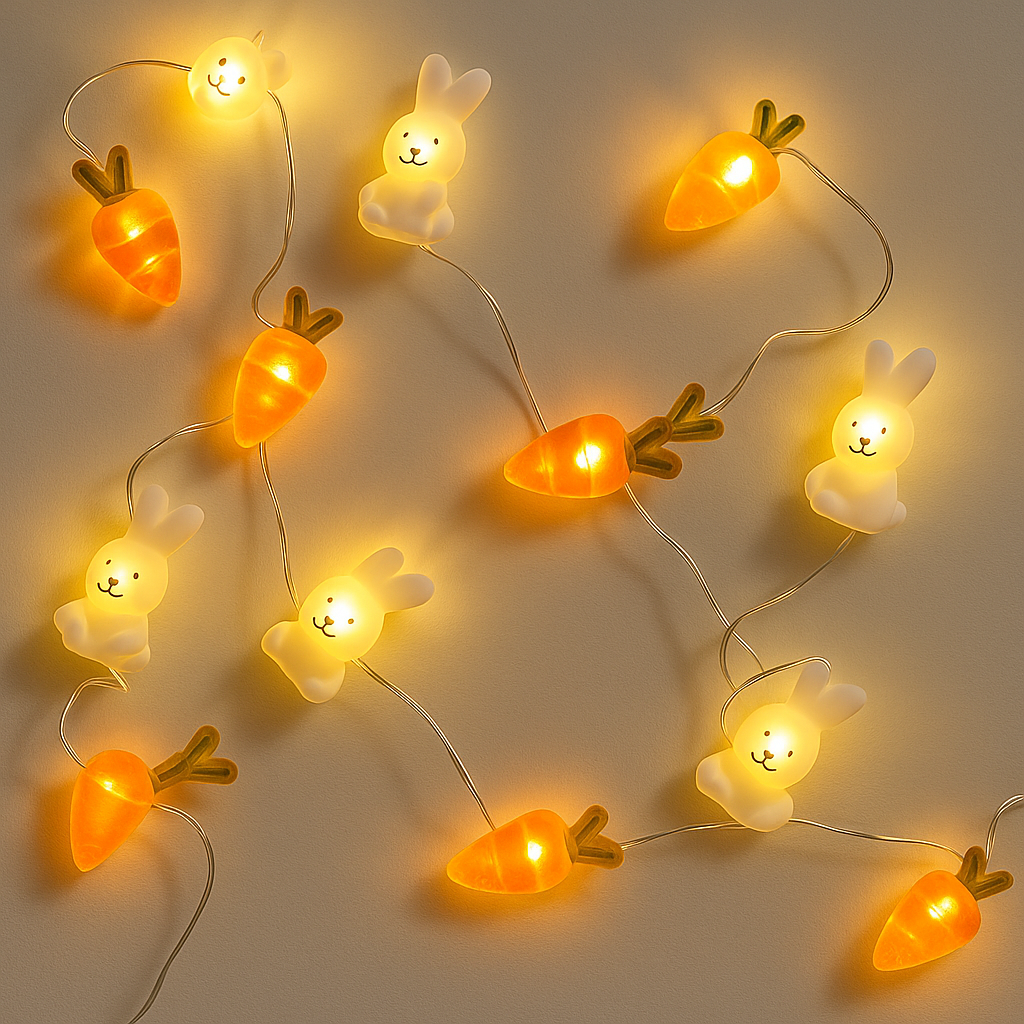 Blinky - Osterlicht - Osterdeko LED Lichterkette 200 cm mit