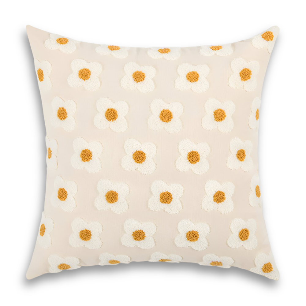 Blooma Sofakissen - Bestickte Quadratische & Rechteckige Blumenkissenhüllen