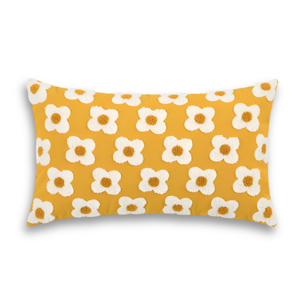 Blooma Sofakissen - Bestickte Quadratische & Rechteckige Blumenkissenhüllen