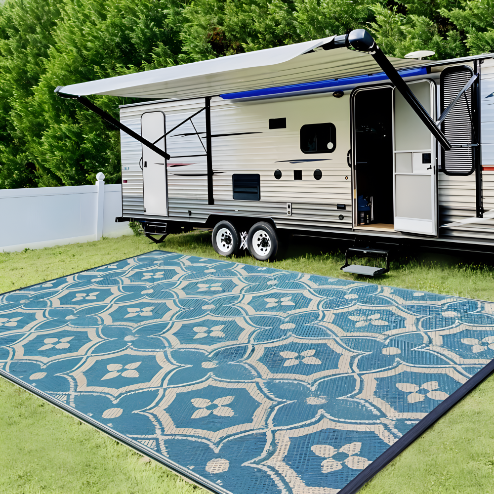 Polypropylen - Outdoor-Teppich Polypropylen 122x180 cm