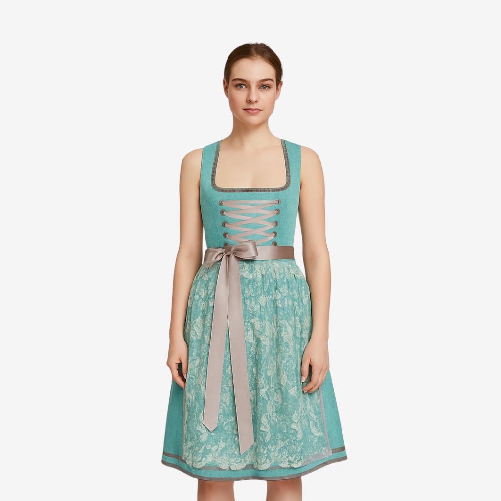 Damen Dirndl mit Schnürung