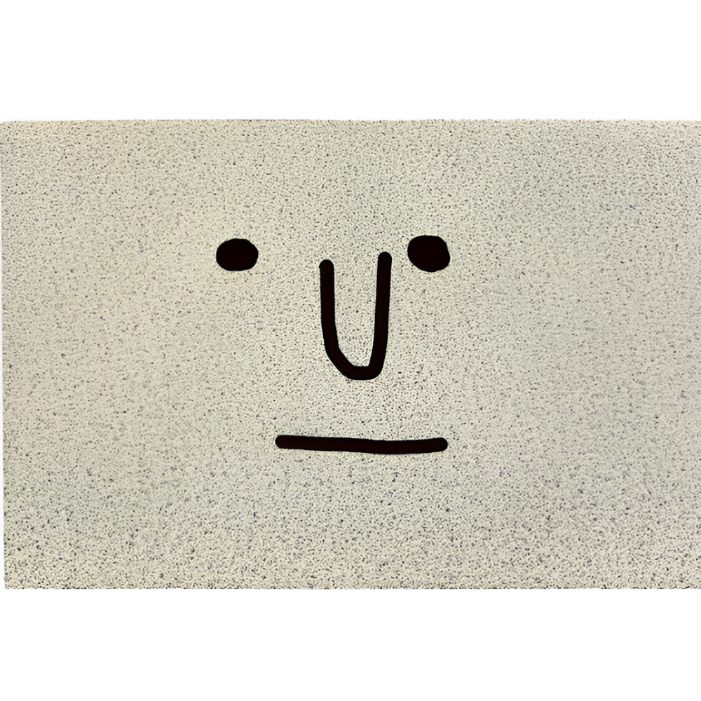 Cheeky - Fussmatte - PVC Fußmatte Smiley 40x60 cm