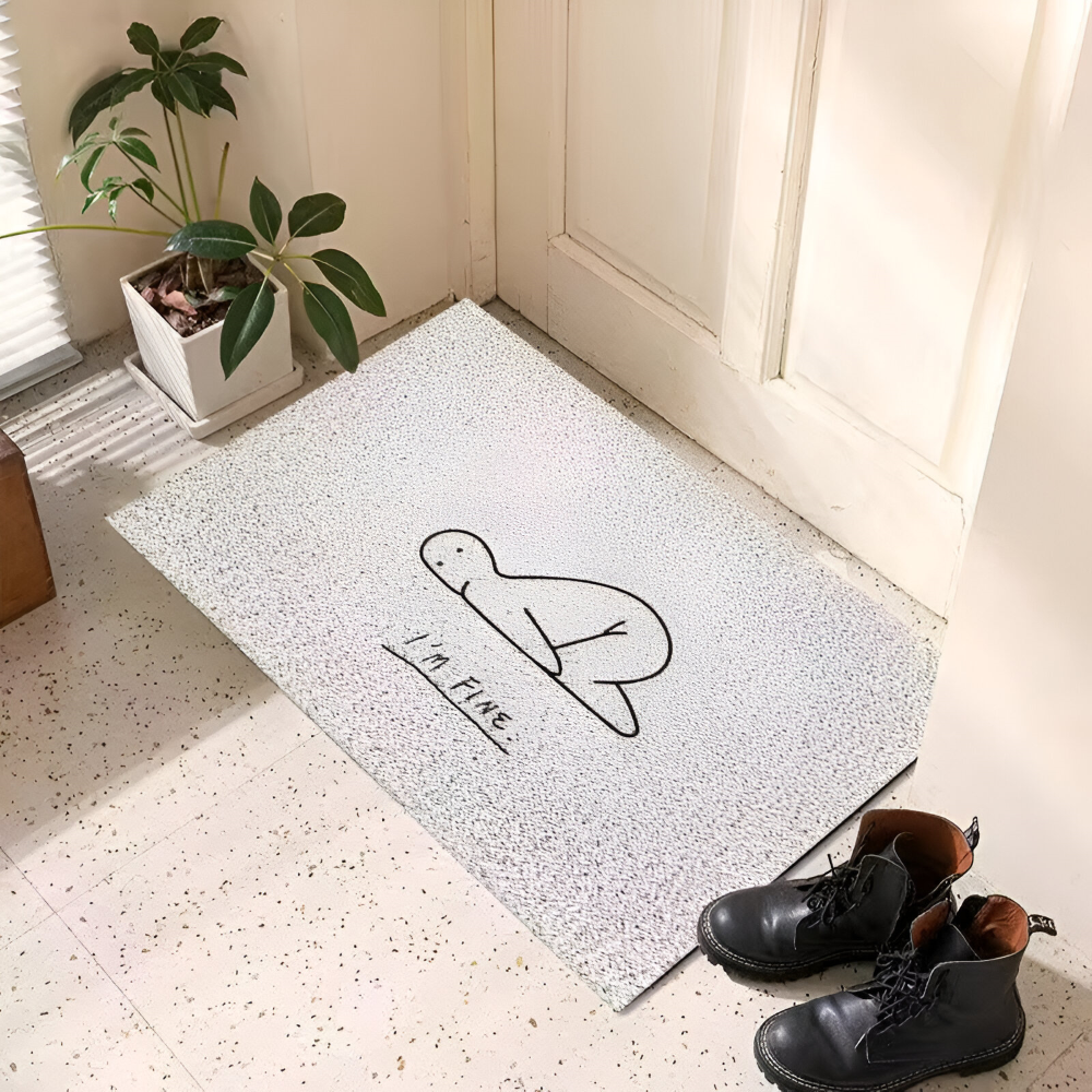 Cheeky - Fussmatte - PVC Fußmatte Smiley 40x60 cm