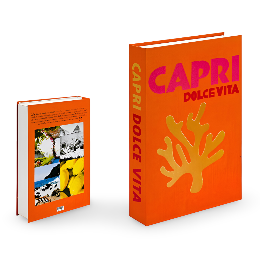 ChicFaux - Deko Bücher Box für Couchtisch & Regal mit