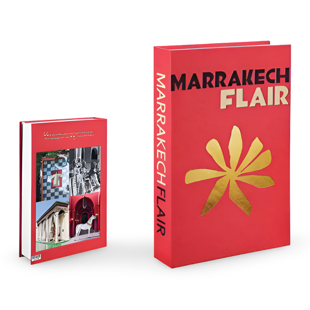 ChicFaux - Deko Bücher Box für Couchtisch & Regal mit