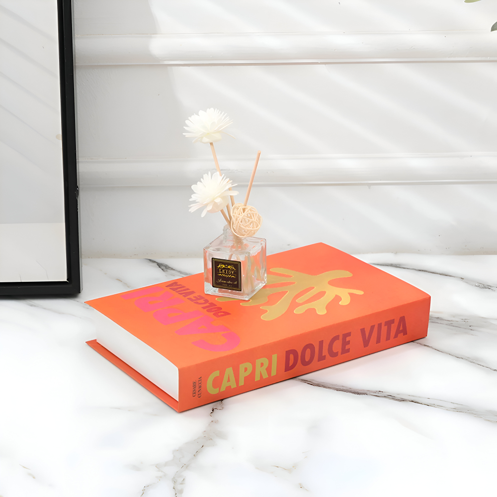 ChicFaux - Deko Bücher Box für Couchtisch & Regal mit