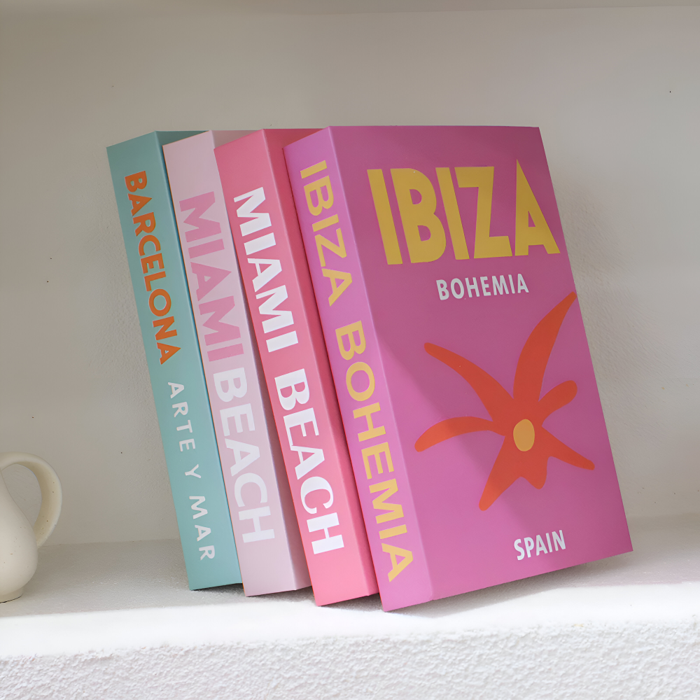 ChicFaux - Deko Bücher Box für Couchtisch & Regal mit