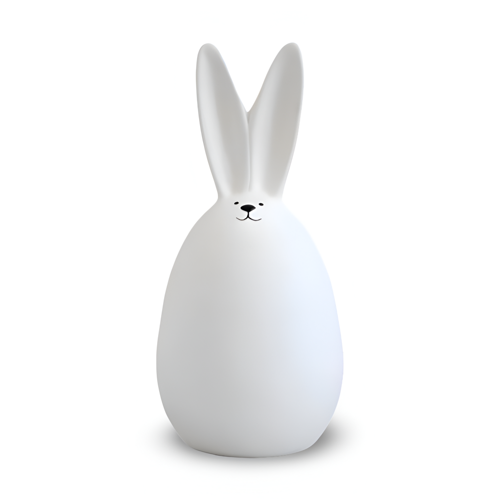 Osterhasen - Figuren weiß minimalistisch