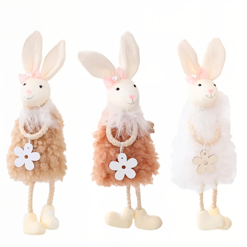 ConyDolly - Hängende Osterdeko Hasenpuppe aus Vliesstoff
