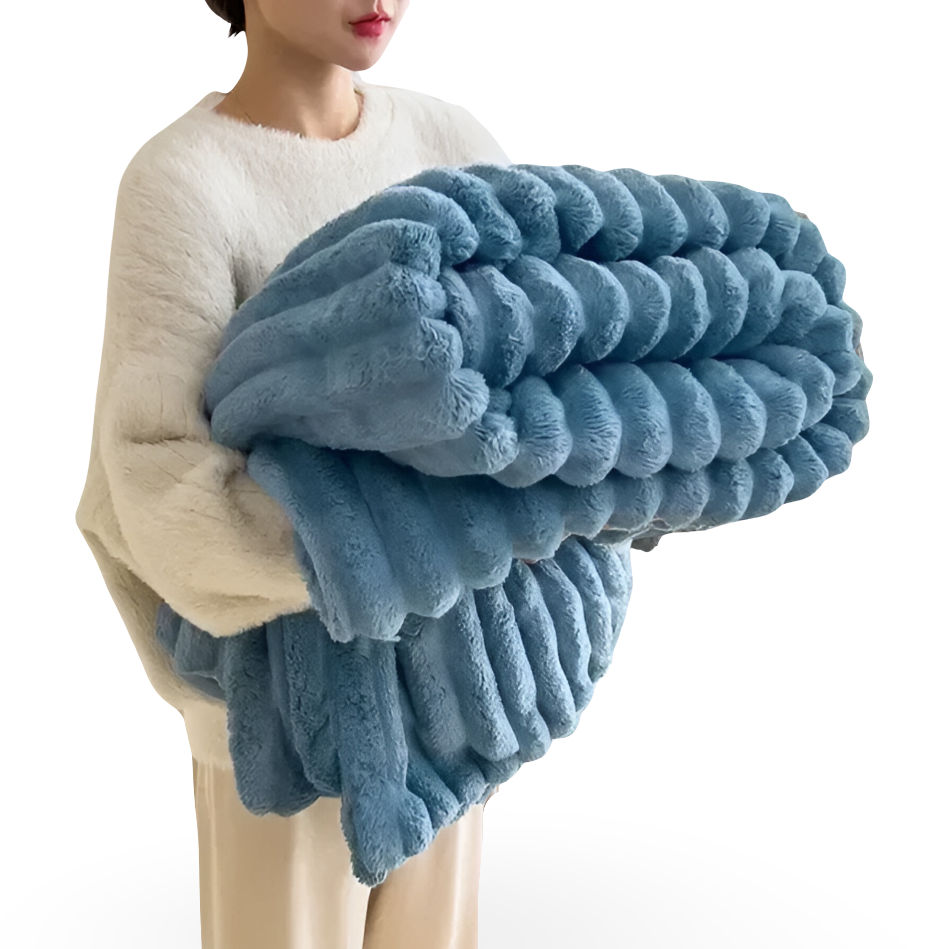 CozyBlanket - Luxuriöse Plüsch-Fleece-Decke für das Sofa - weiche, warme und kuschelige Decke für Sofa und Wohnzimmer