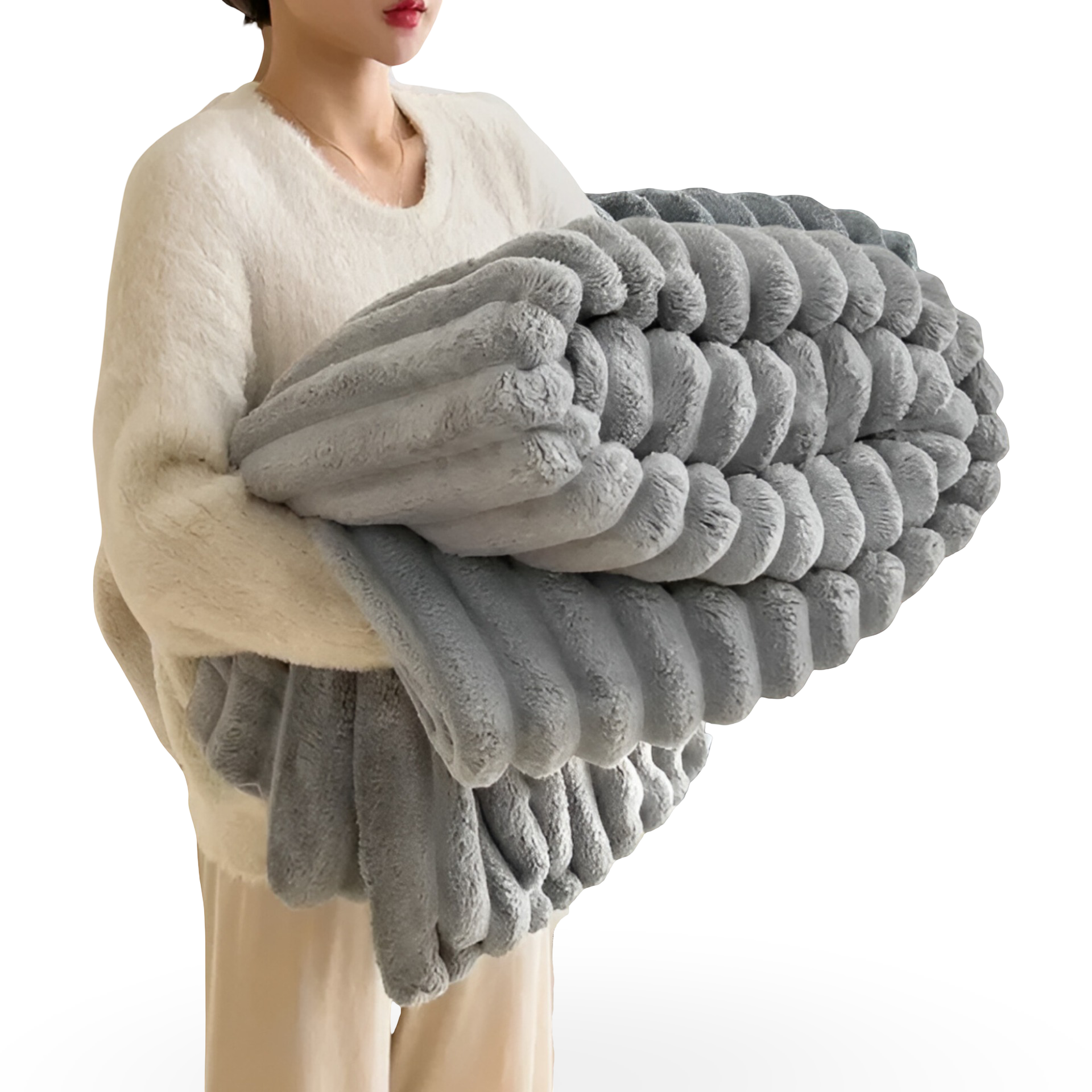 CozyBlanket - Luxuriöse Plüsch-Fleece-Decke für das Sofa - weiche, warme und kuschelige Decke für Sofa und Wohnzimmer
