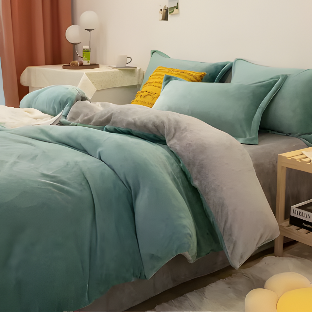 Flanell - Bettbezug warm & weich