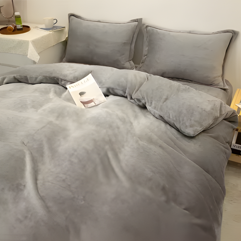 Flanell - Bettbezug warm & weich