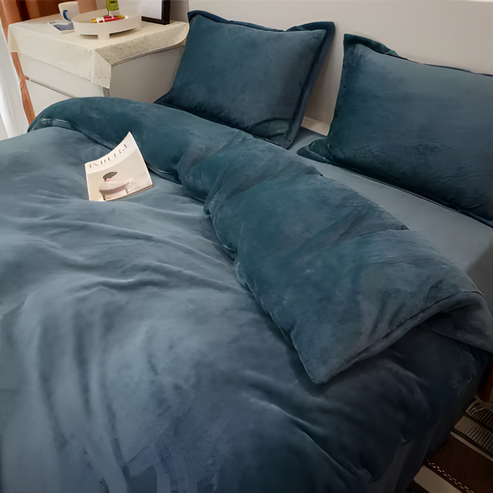 Flanell - Bettbezug warm & weich