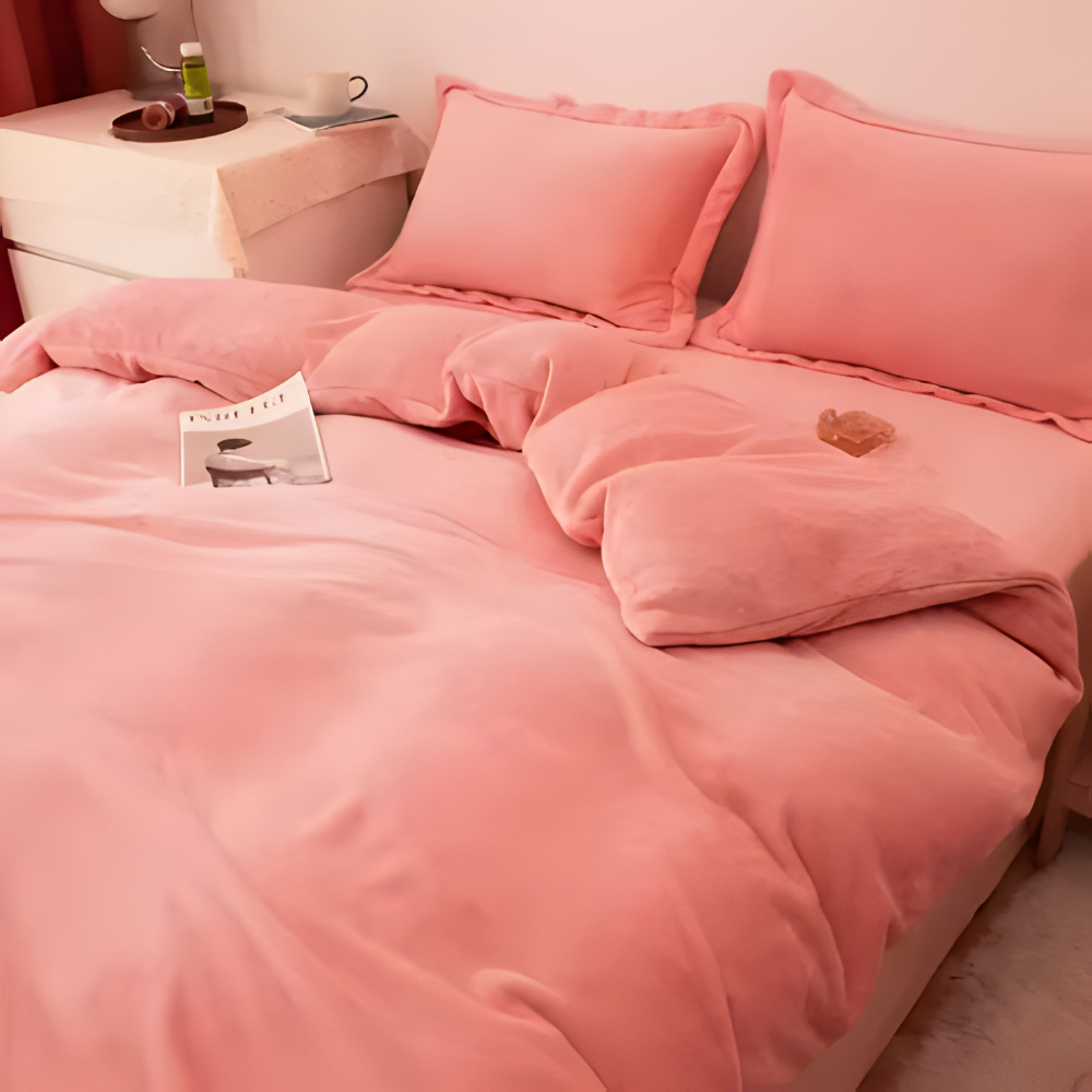 Flanell - Bettbezug warm & weich