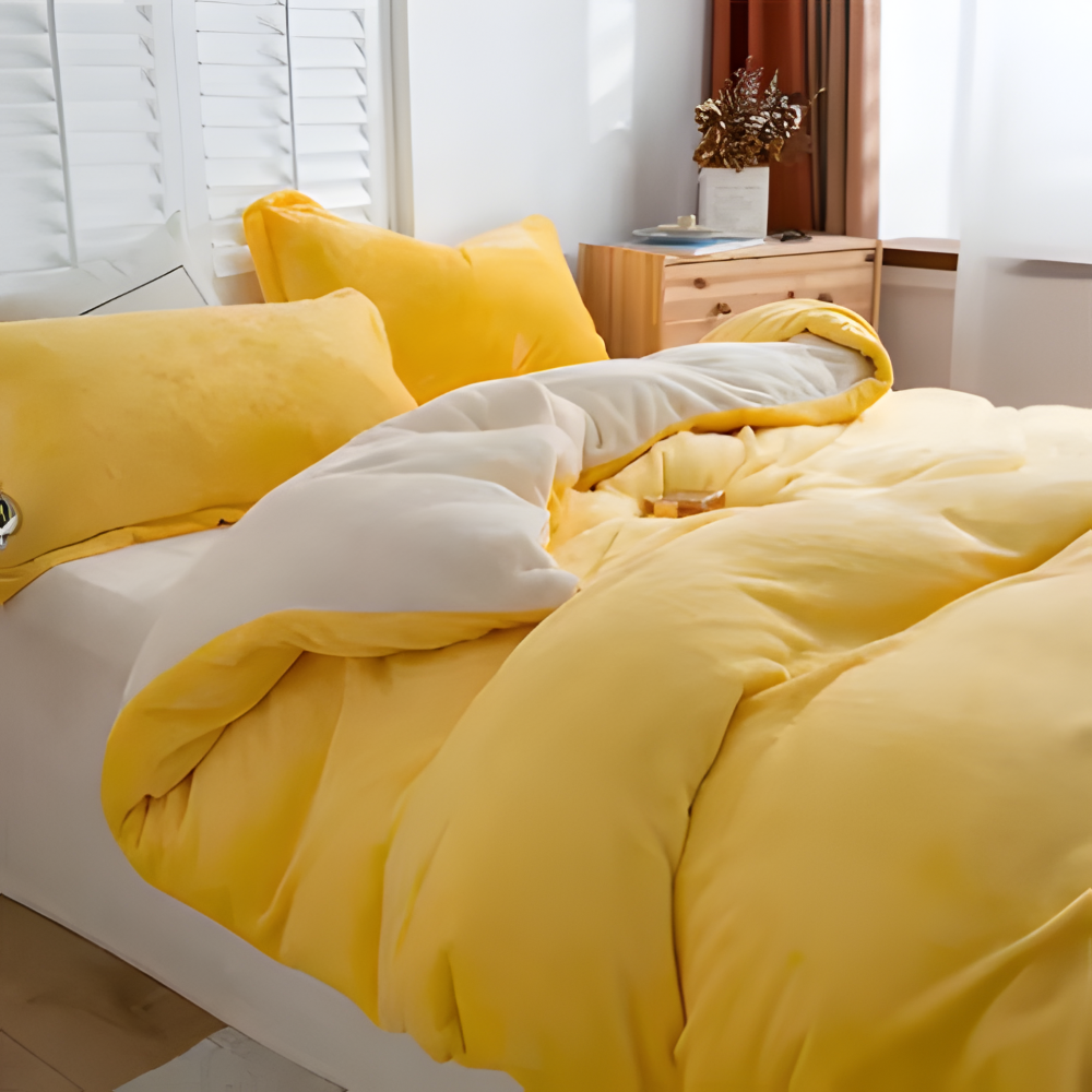 Flanell - Bettbezug warm & weich