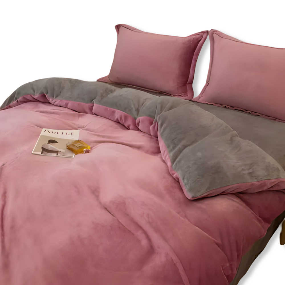 Flanell - Bettbezug warm & weich