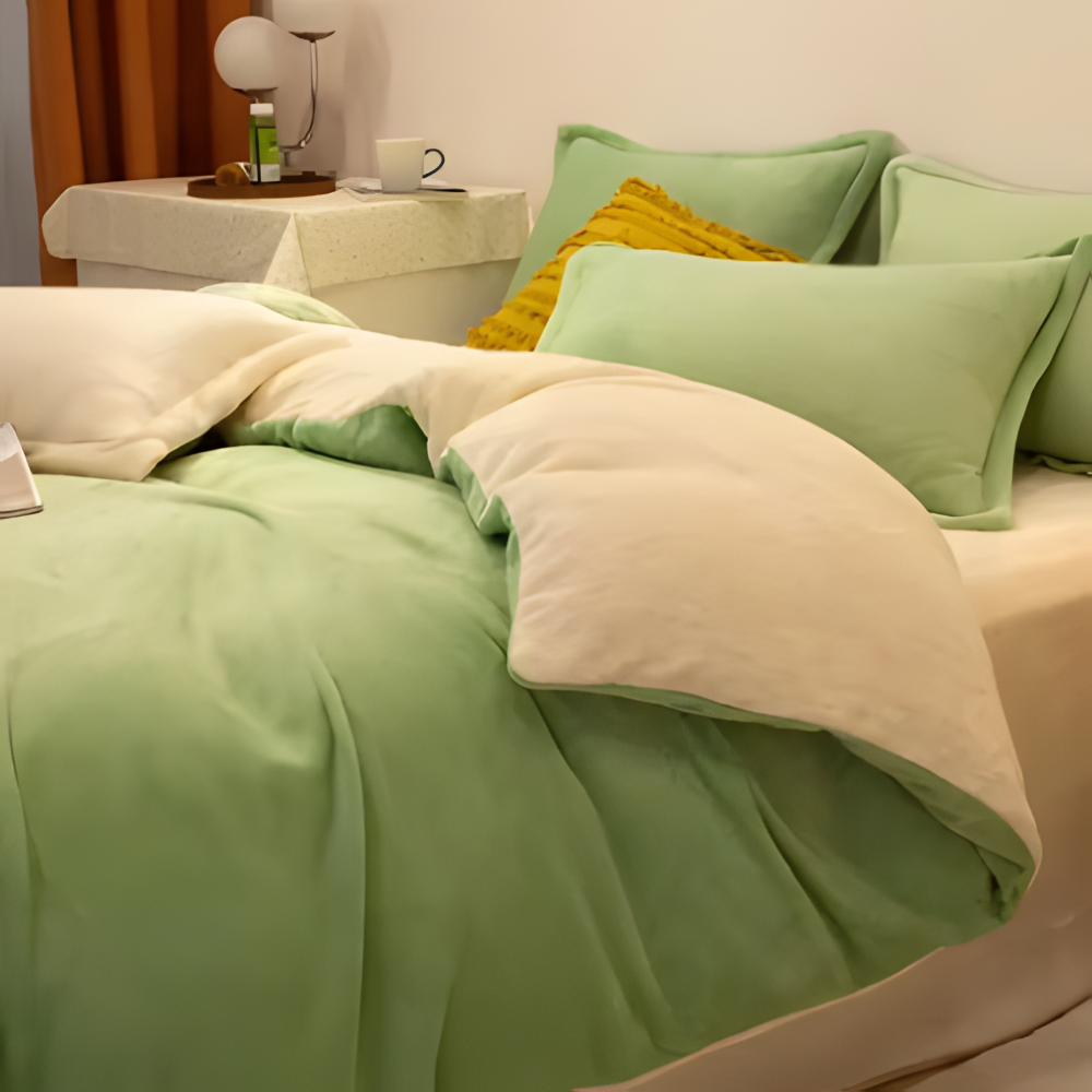 Flanell - Bettbezug warm & weich