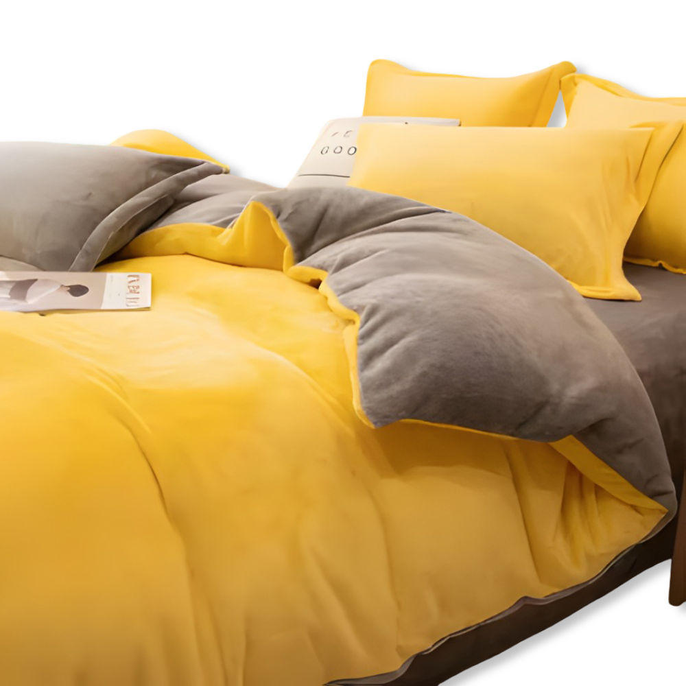 Flanell - Bettbezug warm & weich