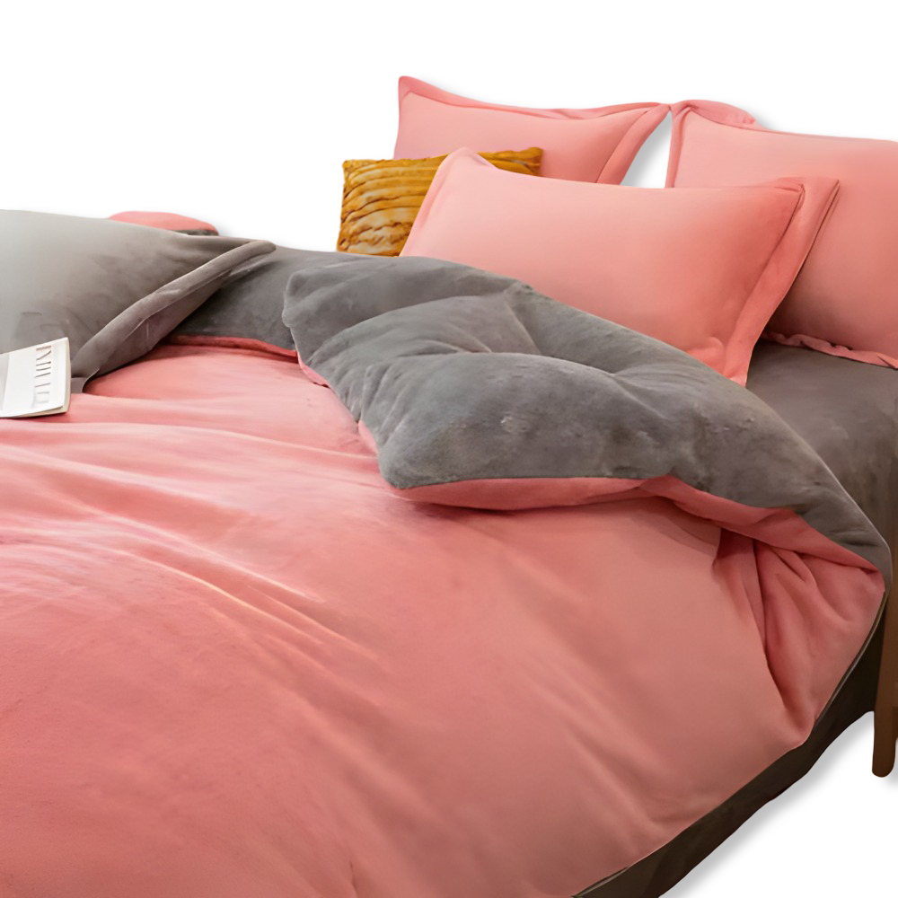 Flanell - Bettbezug warm & weich