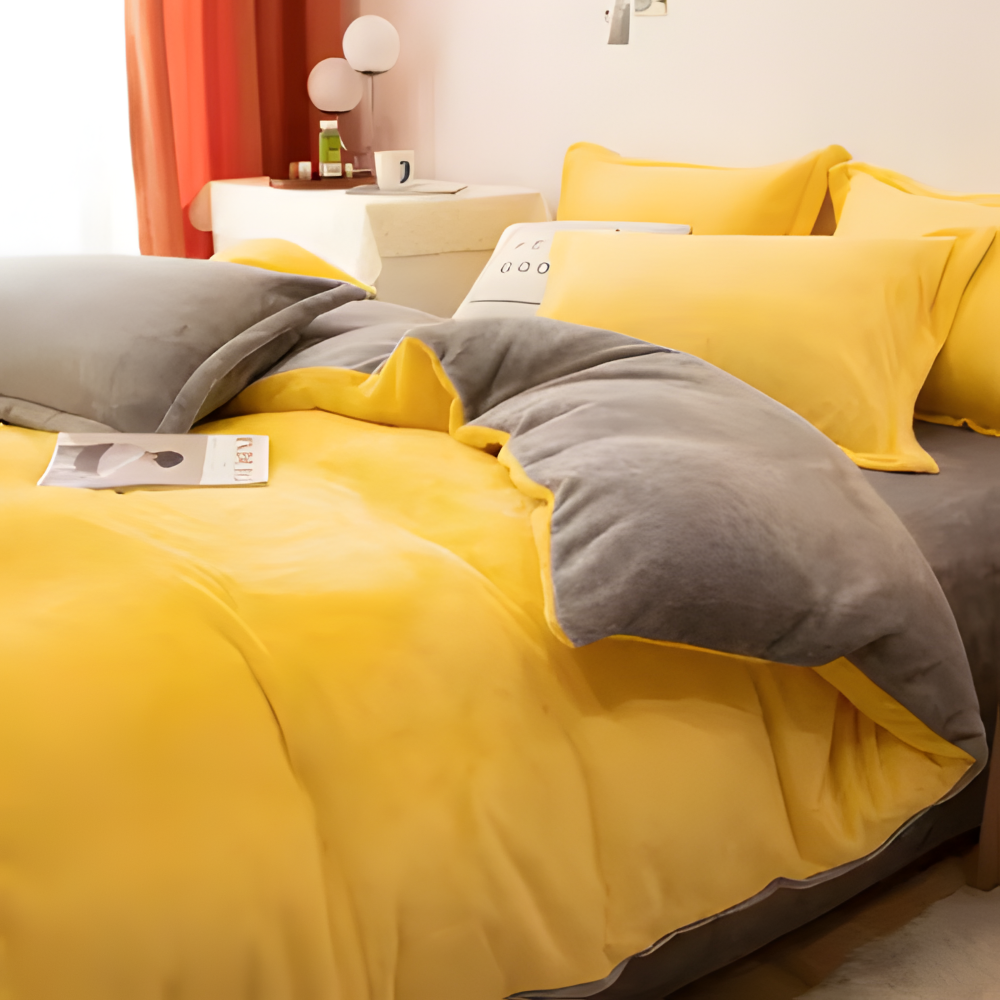 Flanell - Bettbezug warm & weich