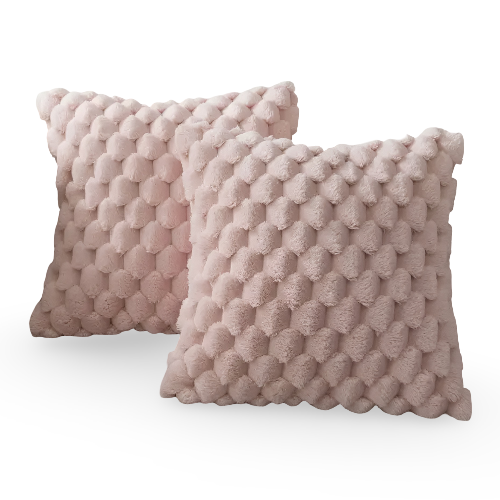 CozyWeave - Flauschiger Kissenbezug 50x50 cm extra weich