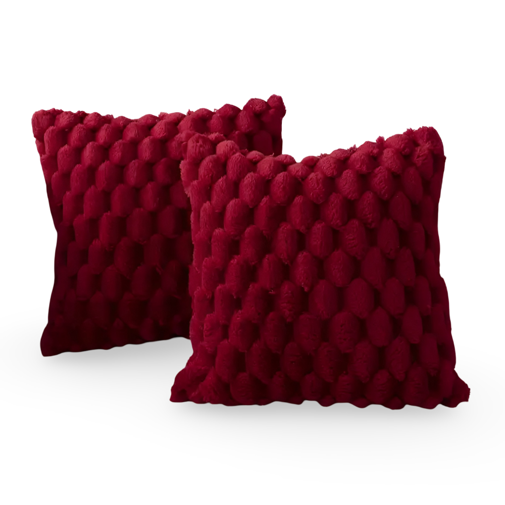 CozyWeave - Flauschiger Kissenbezug 50x50 cm extra weich