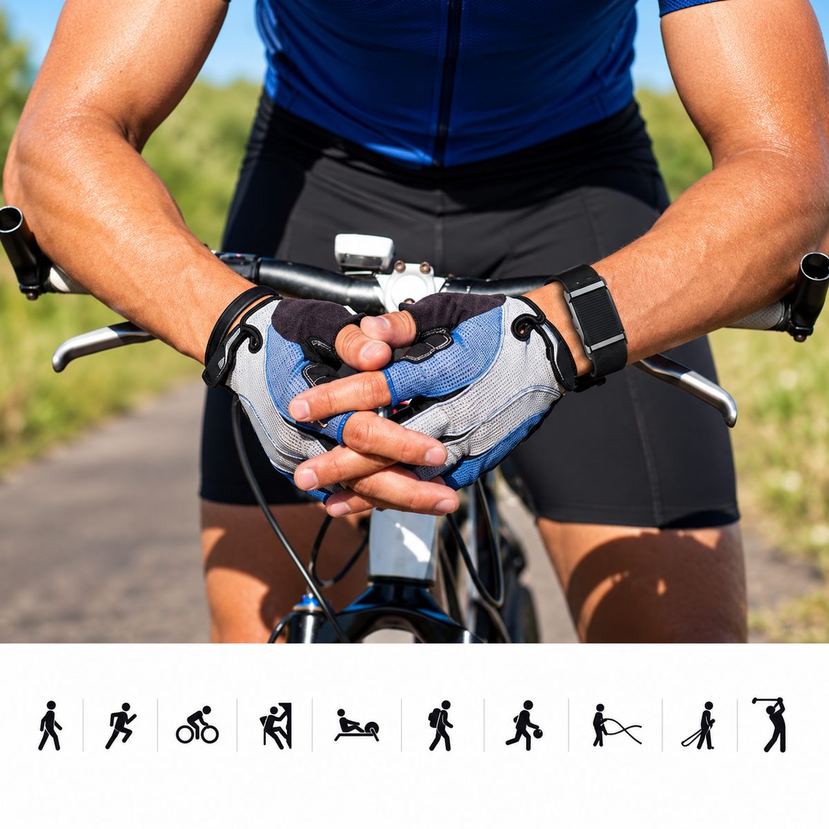CardioLoop - Y25 Bildschirmloses Fitness-Tracker-Armband