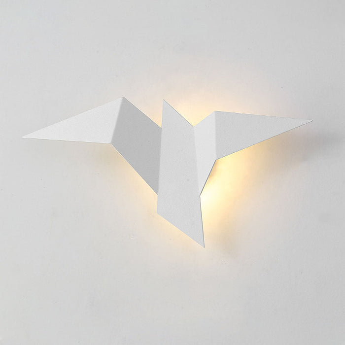 Vogel - Wandleuchte Metall Design
