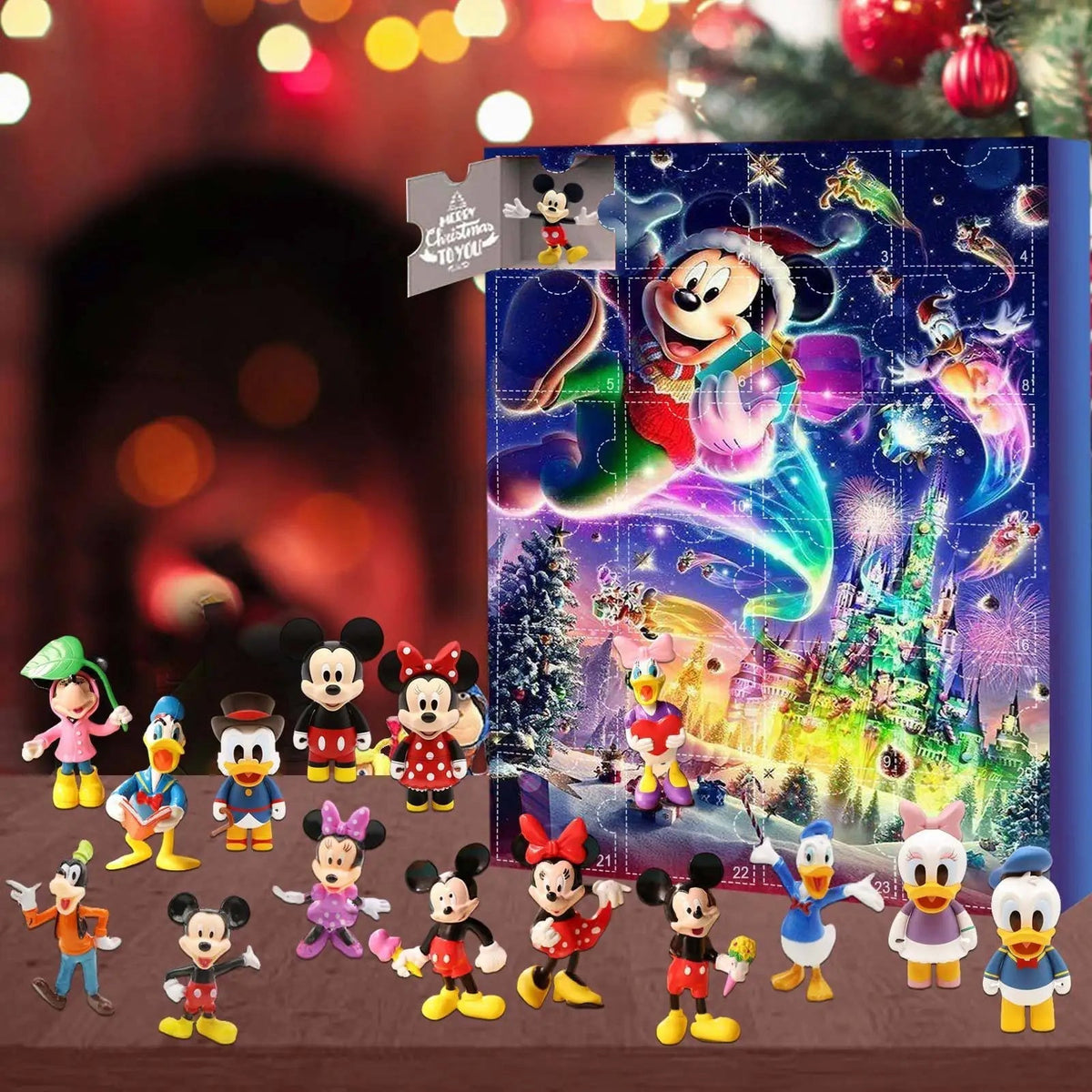 MickeyTreasure - Disney-Adventskalender mit 24 Figuren
