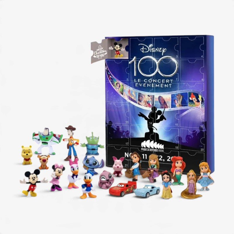 MickeyTreasure - Disney-Adventskalender mit 24 Figuren