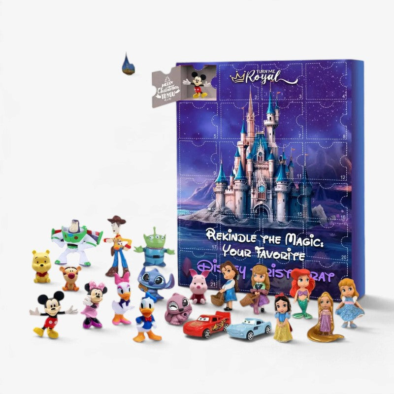 MickeyTreasure - Disney-Adventskalender mit 24 Figuren