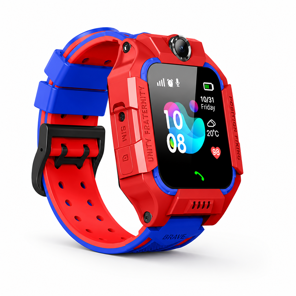 KidWatch – Kinder-Smartwatch mit GPS-Ortung, SOS-Taste und Kamera