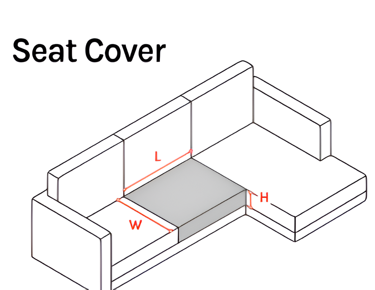 ElasticEase Sofabezug - dehnbarer Jacquard Sofabezug