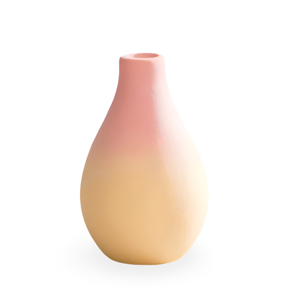 Elegante Keramikvase in Macaron Farben für zeitgemäße Inneneinrichtung