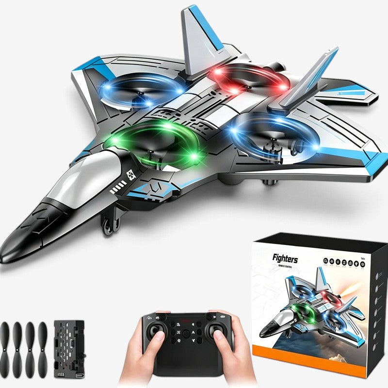 JetSpin - Ferngesteuertes Jet-Spielzeug mit 360°-Stunt-Fähigkeit