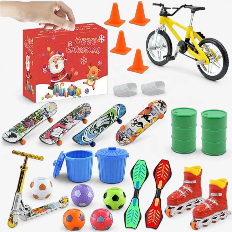 FidgetToy - Adventskalender gefüllt mit 24 Fidget-Spielzeugen