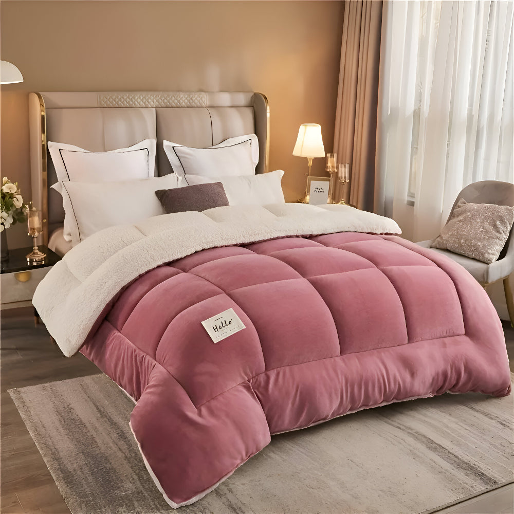 FleeceComforter - Flauschige verwendbare Bettwaren für den ultimativen Luxus und Gemütlichkeit im Bett