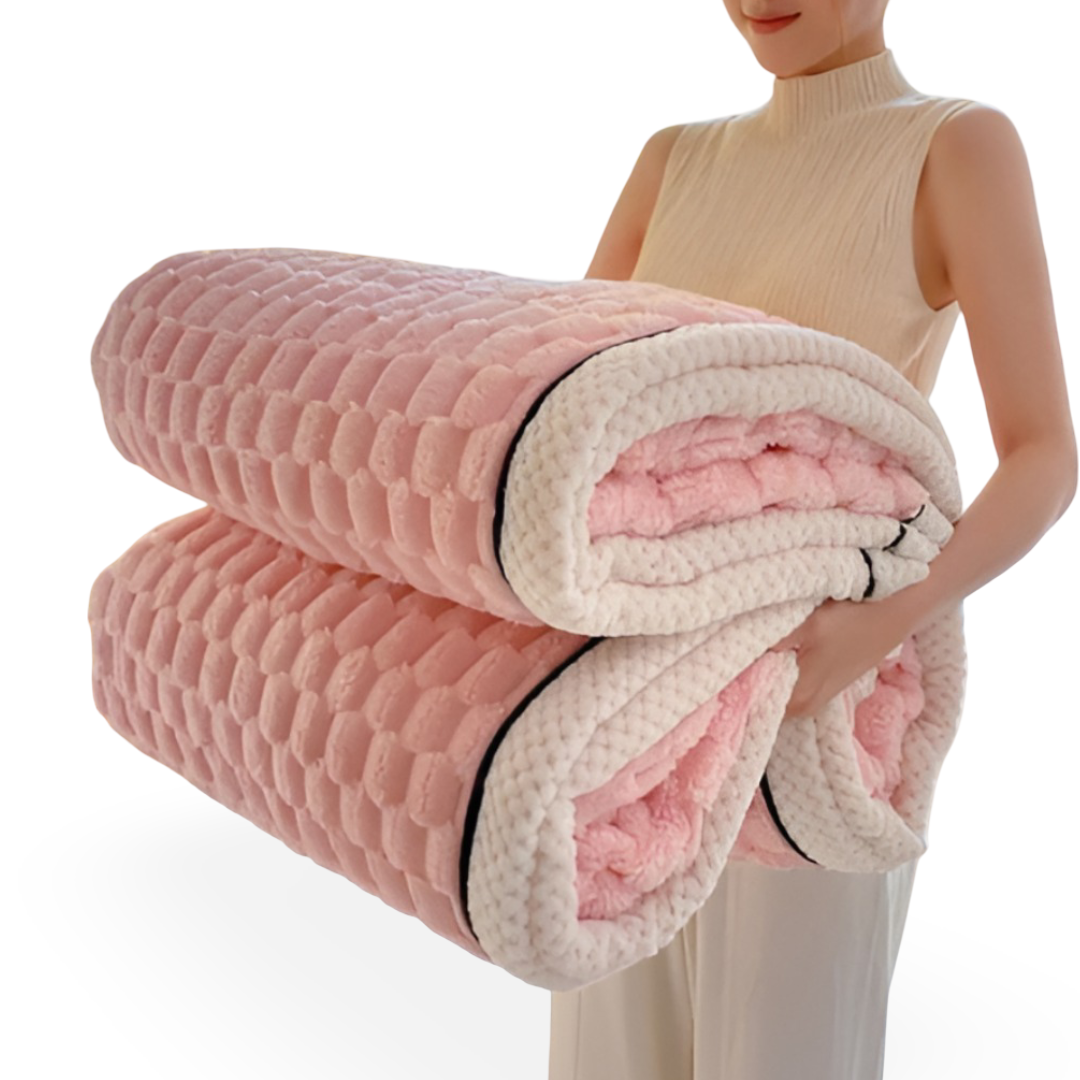FleeceDream Premium Plüsch-Fleecedecke - warm und bequem für Couch, Bett und Reise