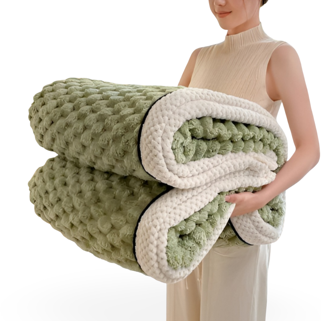 FleeceDream Premium Plüsch-Fleecedecke - warm und bequem für Couch, Bett und Reise