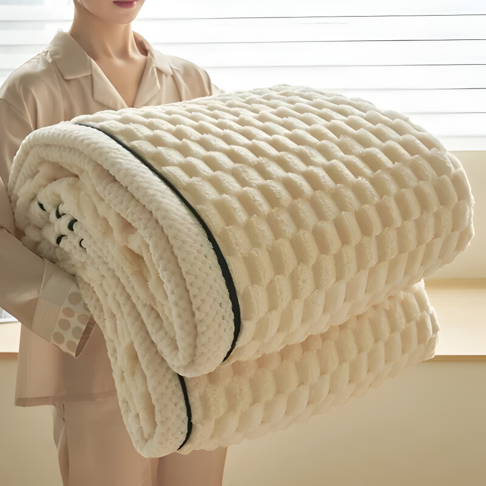 FleeceDream Premium Plüsch-Fleecedecke - warm und bequem für Couch, Bett und Reise