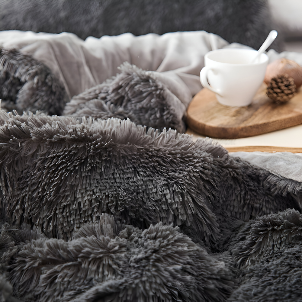 FlufFur - Bettwäsche - Ultra flauschiges Fleece Bettwäsche