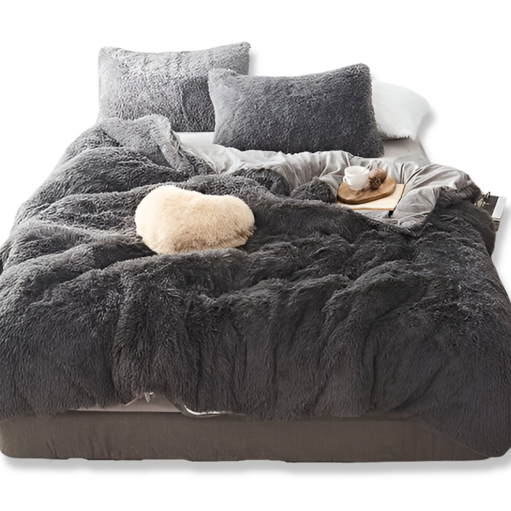 FlufFur - Bettwäsche - Ultra flauschiges Fleece Bettwäsche