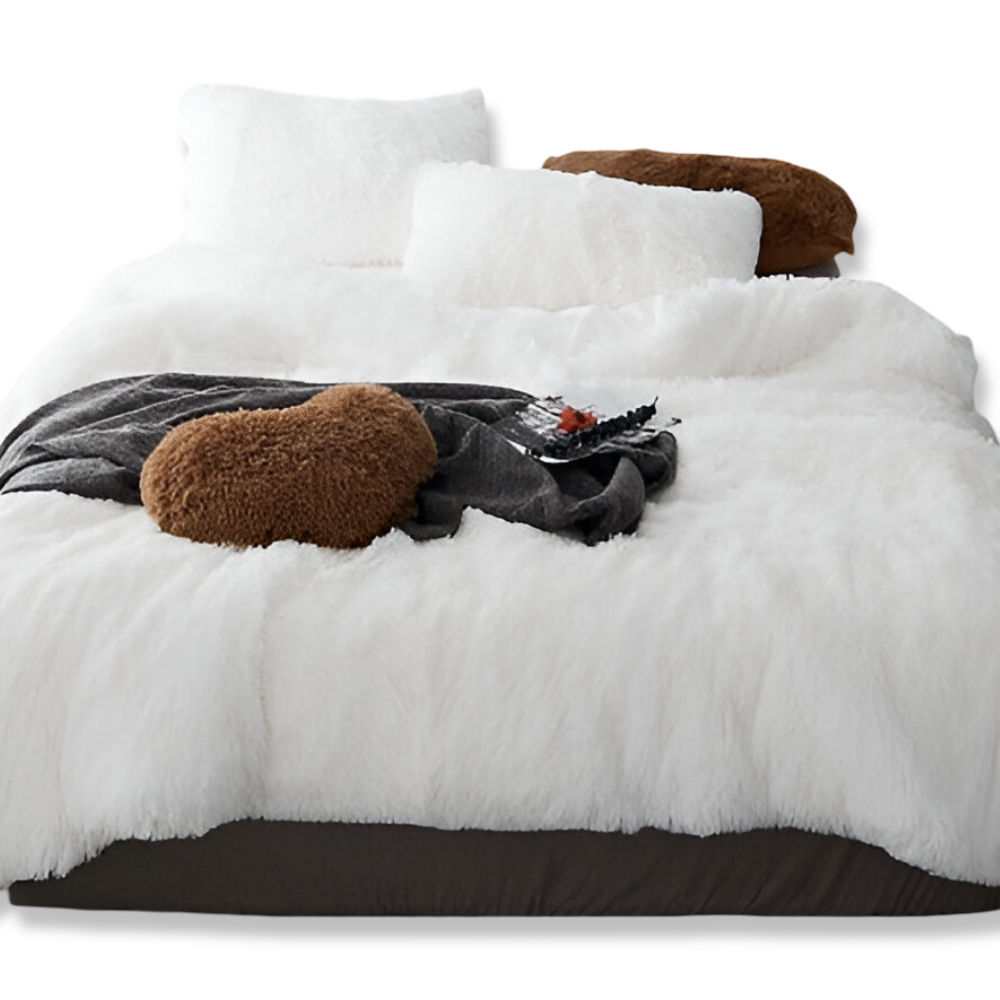 FlufFur - Bettwäsche - Ultra flauschiges Fleece Bettwäsche