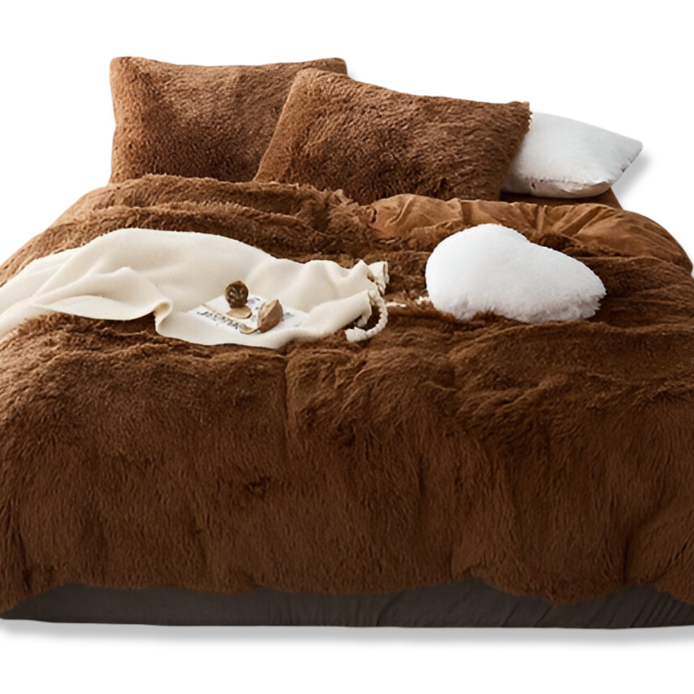 FlufFur - Bettwäsche - Ultra flauschiges Fleece Bettwäsche