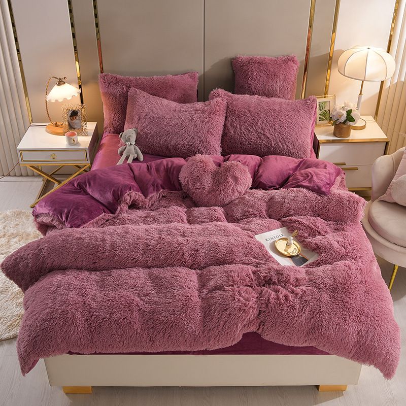 FlufFur - Bettwäsche - Ultra flauschiges Fleece Bettwäsche