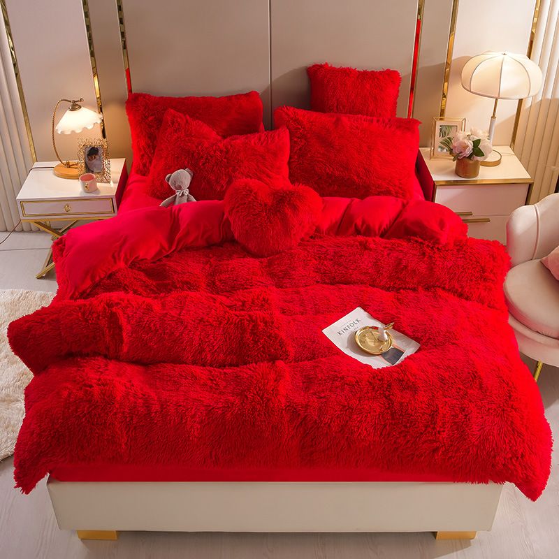 FlufFur - Bettwäsche - Ultra flauschiges Fleece Bettwäsche