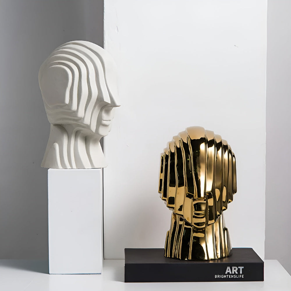 Galactic - Guardian - Keramik Kopfskulptur geometrisch 14–25