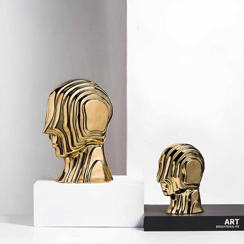 Galactic - Guardian - Keramik Kopfskulptur geometrisch 14–25