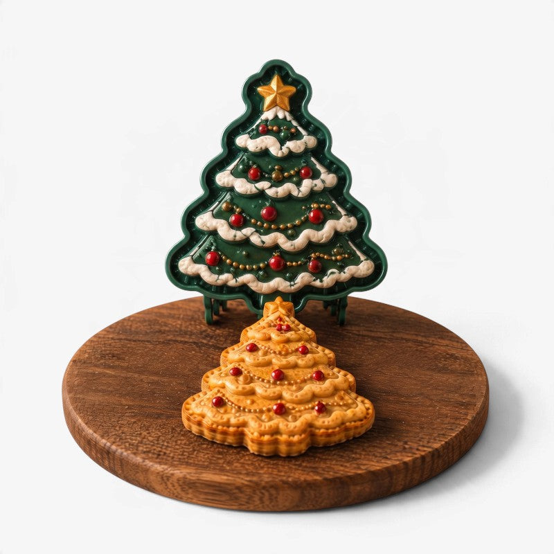 FestiveMoldy - Mini-Kuchenform mit 9 festlichen Designs